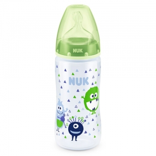 Dojčenská fľaša NUK First Choice 300 ml zelená