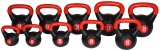 Merco Kettlebell Plastic činka 18 kg