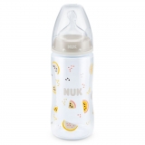 Dojčenská fľaša NUK First Choice 300 ml béžová