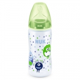 Dojčenská fľaša NUK First Choice 300 ml zelená