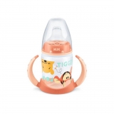Dojčenská fľaša na učenie NUK 150 ml Disney Medvedík Pu oranžová