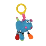 Lorelli PLUSH PRAM TOYS VIBRATION-HIPPO