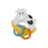 Lorelli RATTLE ANIMALS- COW,BEAR,FROG