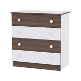 Lorelli  NEW WHITE/WALNUT