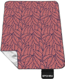 Spokey PICNIC LEAF Pikniková deka s popruhom 180 x 210 cm