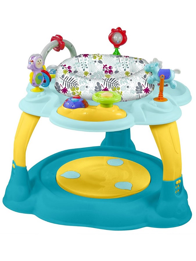 Multifunkčný detský stolček Baby Mix modro-žltý