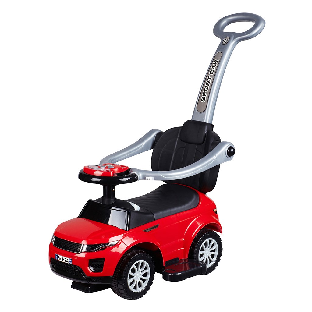 Detské hrajúce vozítko 3v1 Baby Mix červené