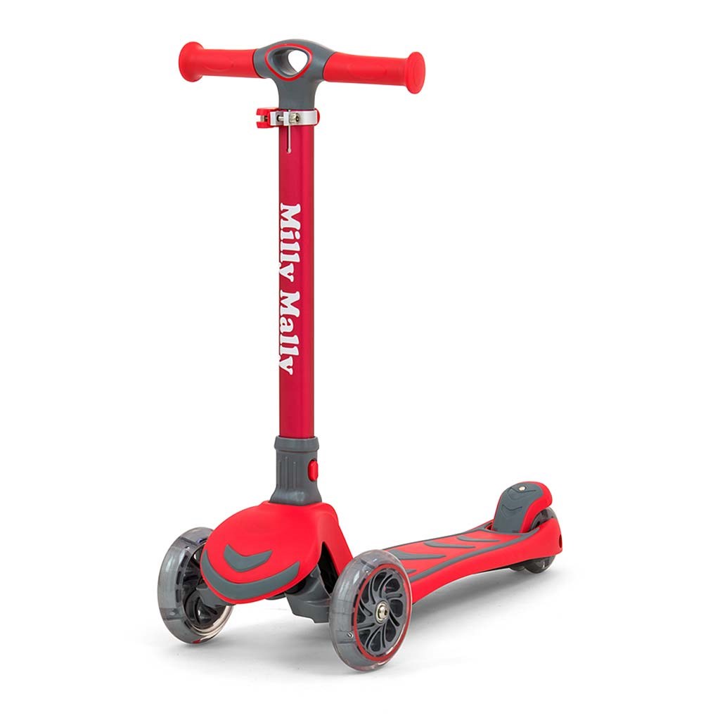 Detská kolobežka Milly Mally Scooter Boogie Červená (DETSKá KOLOBEžKA MILLY MALLY SCOOTER BOOGIE)