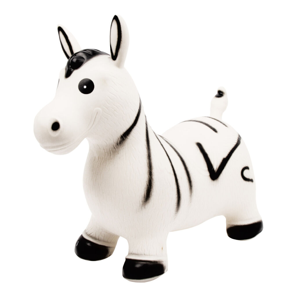 Small Foot hopsadlo zebra