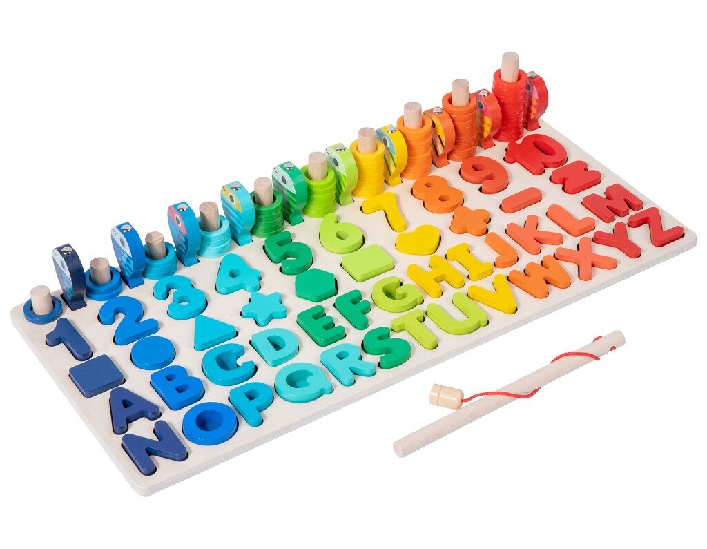 2Kids Toys multifunkčná doska vkladačka 5v1