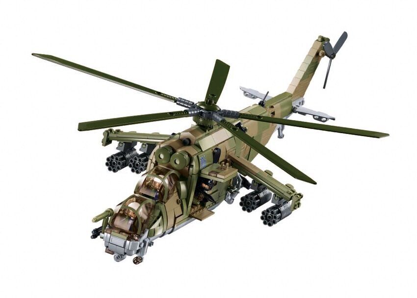 Sluban B1137 Bojový vrtulník MI-24S