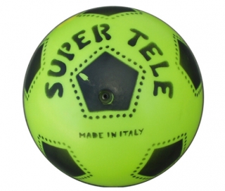 Super Tele Gumový potištěný míč FLUO