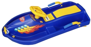 Acra A2035 Boby s volantom Snow Boat modrý