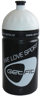 Športová fľaša 0,5L čierna CSL05