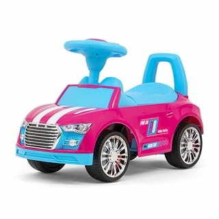 Detské odrážadlo Milly Mally Racer pink-blue