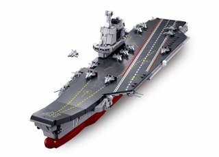Sluban Model Bricks M38-B1210 Lietadlová loď Shandong