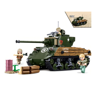 Sluban B1110 Bojový tank M4A3 (76W)